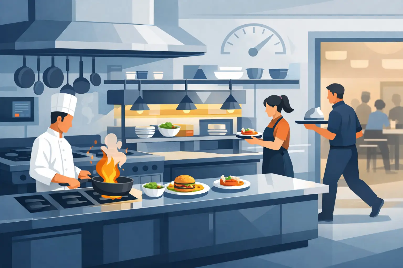 How to Set Up Restaurant Kitchen for Fast Service