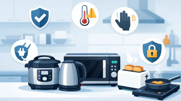Kitchen Appliances With Safety Features That Matter