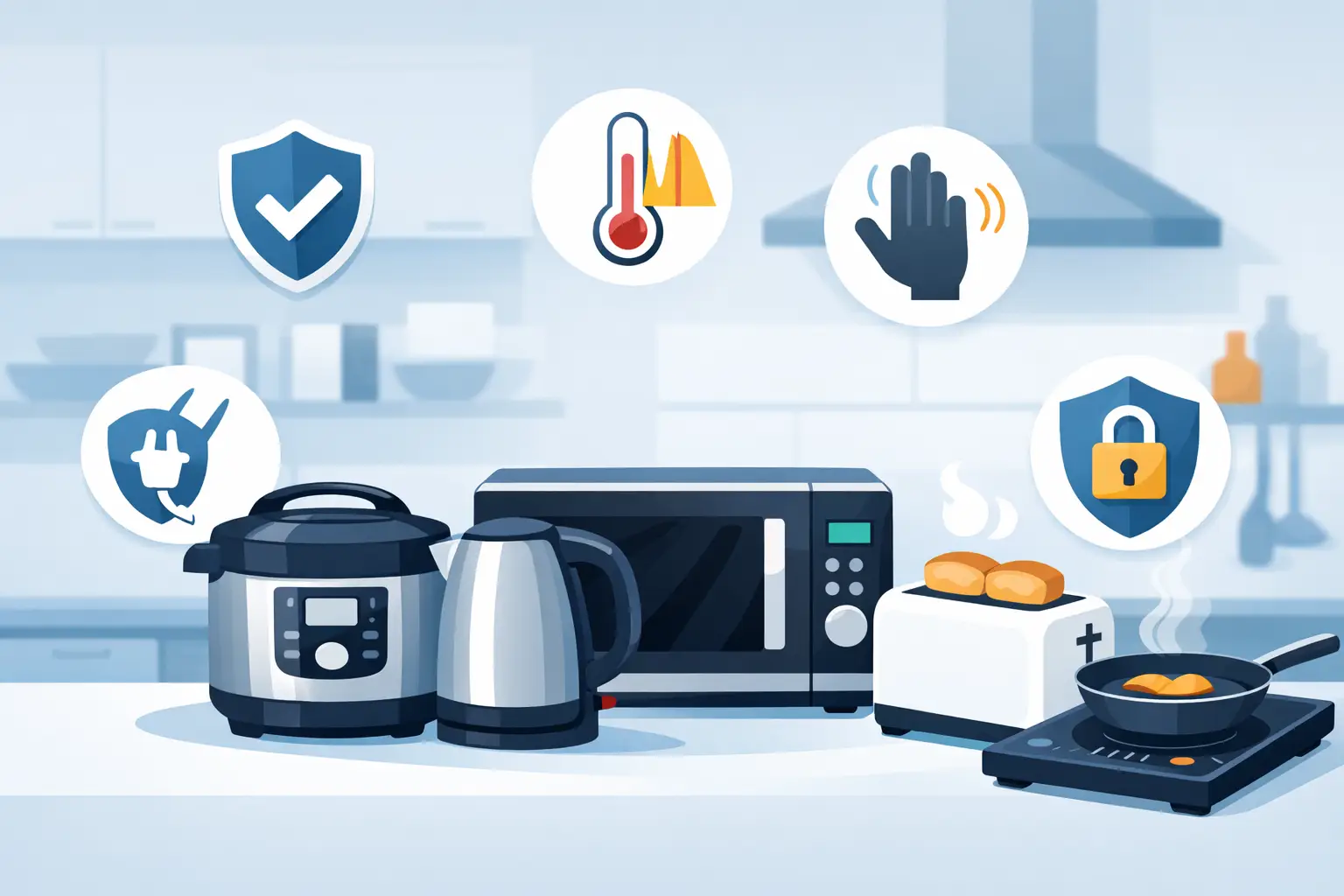 Kitchen Appliances With Safety Features That Matter