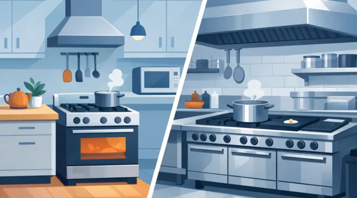 Household Cooker vs Commercial Cooker: Which Fits?