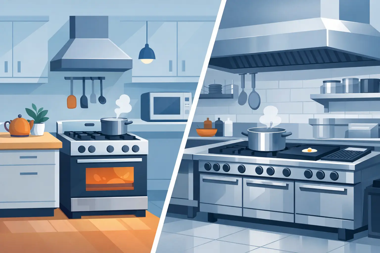 Household Cooker vs Commercial Cooker: Which Fits?