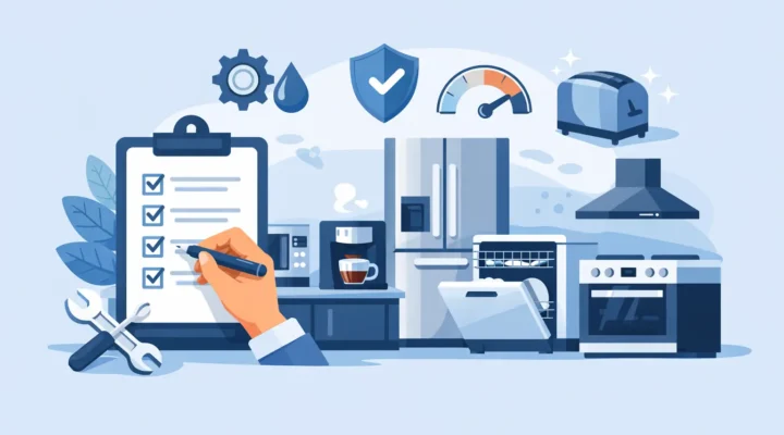 Kitchen Appliance Maintenance Checklist That Works