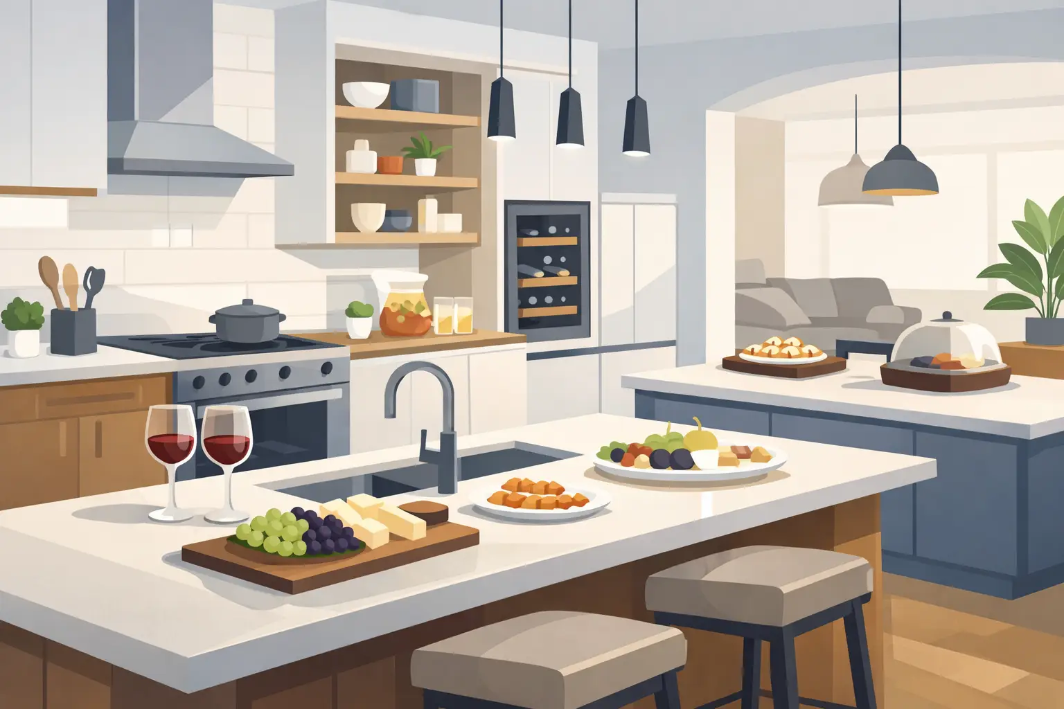Kitchen Upgrades for Home Entertaining That Work