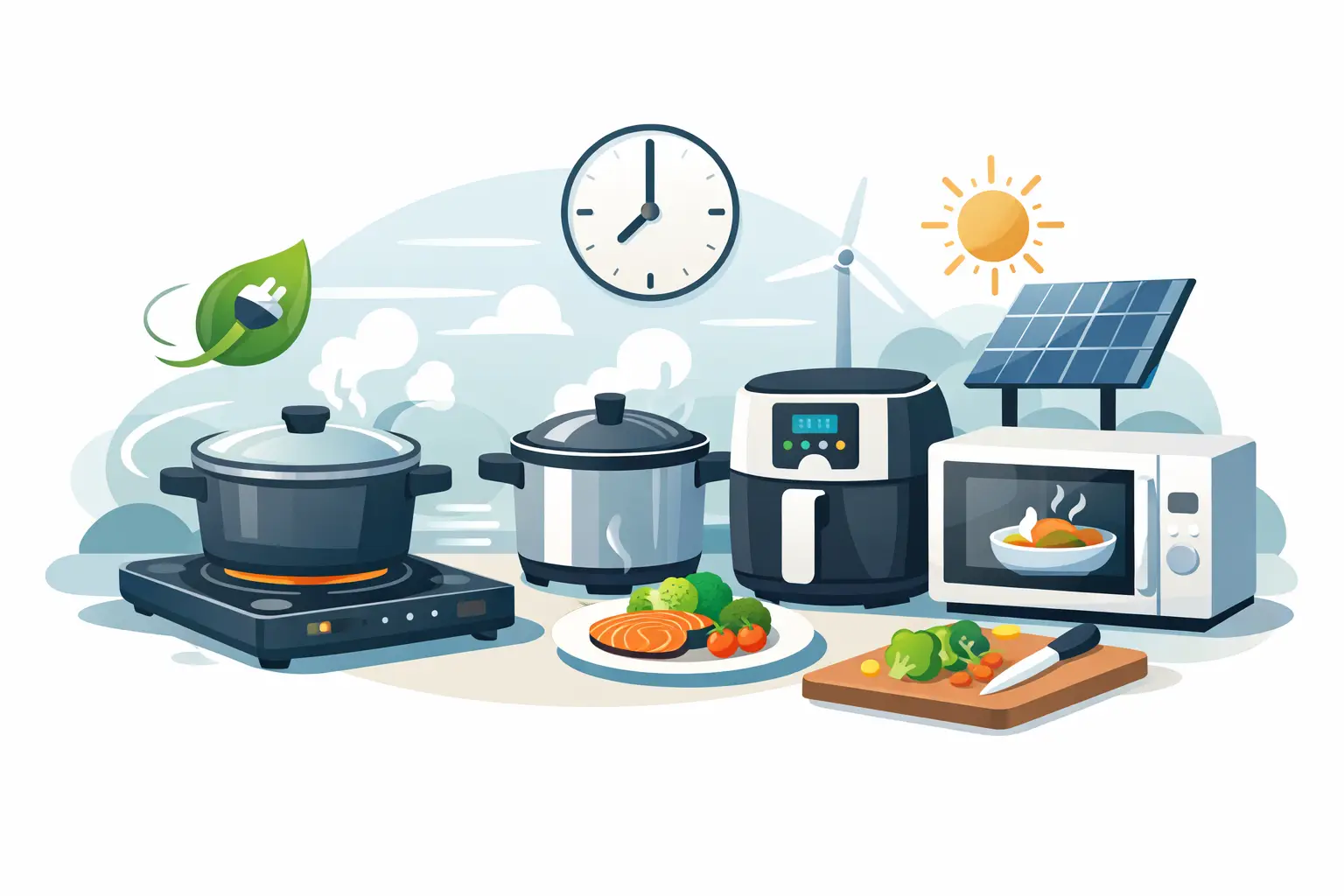 Energy Efficient Cooking for Faster Everyday Meals