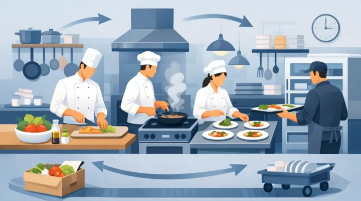 How to Organize Commercial Kitchen Workflow